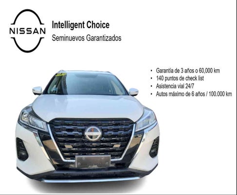 2022 Nissan KICKS 5 PTS EXCLUSIVE 16L TA AAC AUT PIEL GPS RA-17 in Gómez Palacio, Durango, México - Nissan Gómez Palacio