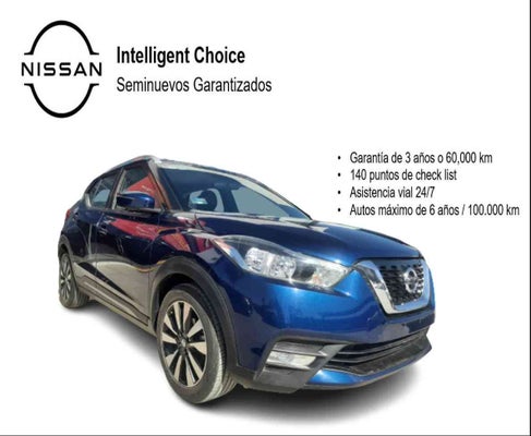 2020 Nissan KICKS 5 PTS EXCLUSIVE 16L TA AAC AUT PIEL VE GPS RA-17 in Gómez Palacio, Durango, México - Nissan Gómez Palacio
