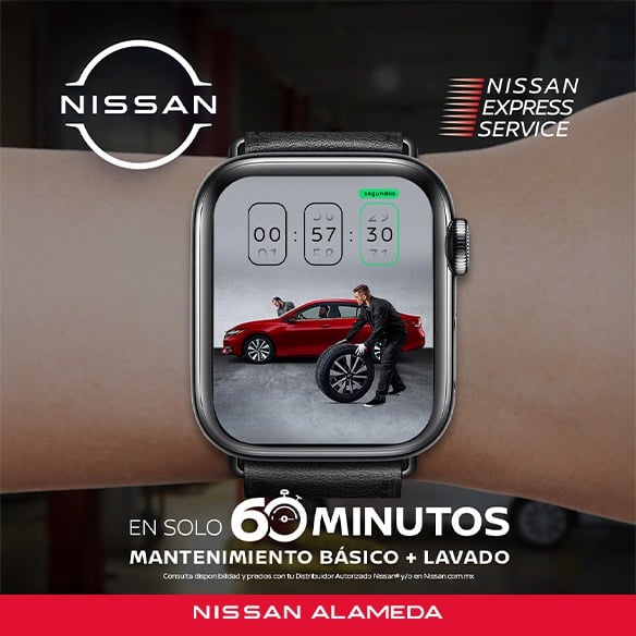 NISSAN EXPRESS SERVICE EN SOLO 60 MINUTOS